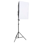 Kit per Studio Fotografico 9 pz con Set di Luci e Softbox