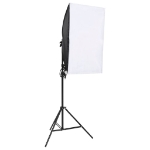 Kit per Studio Fotografico 6 pz con Set di Luci e Softbox