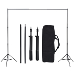 Kit Studio Fotografico con Luci Softbox Sfondi e Riflettore