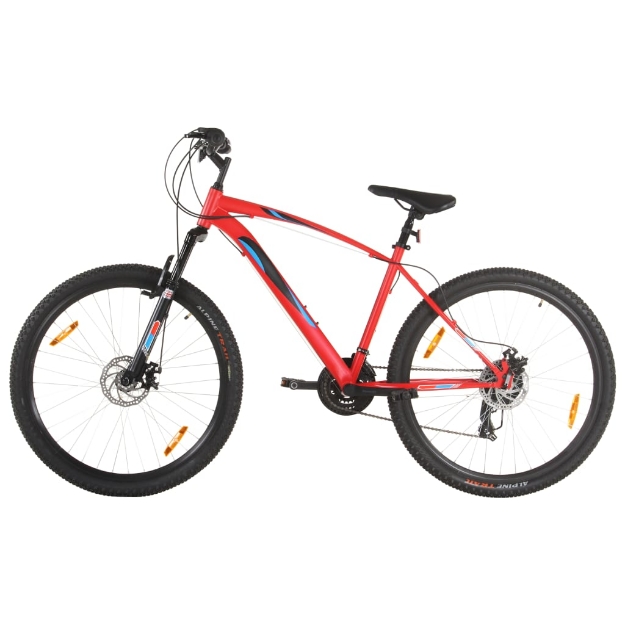 Mountain Bike 21 Speed 29" Ruote 48 cm Rosso