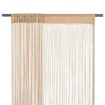 2 Pz Tende a Fili 100x250 cm Beige