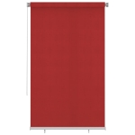 Tenda a Rullo per Esterni 140x230 cm Rossa HDPE