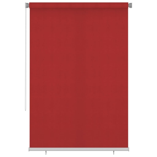 Tenda a Rullo per Esterni 160x230 cm Rossa HDPE