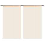 2 Pz Tende a Fili 100x250 cm Beige