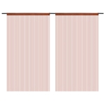 2 Pz Tende a Fili 100x250 cm Marroni