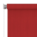 Tenda a Rullo per Esterni 140x230 cm Rossa HDPE