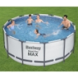 Bestway Set Piscina Steel Pro MAX Rotonda 366x122 cm