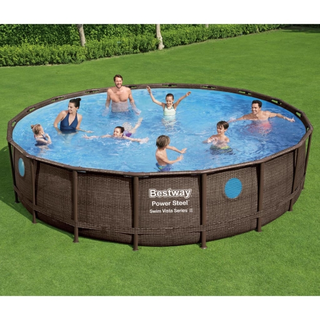 Bestway Set Piscina Power Steel 549x122 cm