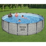 Bestway Piscina Power Steel Rotonda 488x122 cm