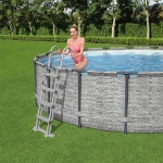 Bestway Piscina Power Steel Rotonda 488x122 cm