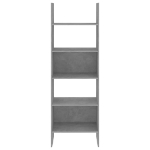 Libreria Grigio Cemento 60x35x180 cm in Truciolato