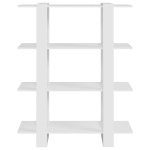 Libreria/Divisorio Bianco 100x30x123,5 cm