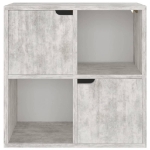 Libreria Calcestruzzo 60x27,5x59,5 cm in Truciolato