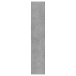Libreria Grigio Cemento 60x35x180 cm in Truciolato