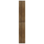 Libreria/Divisorio Rovere 100x30x198 cm in Legno Multistrato