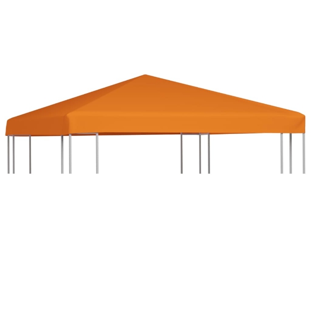 Copertura Superiore per Gazebo 310 g/m² 3x3 m Arancione
