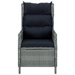 Set Mobili da Pranzo per Giardino 7 pz Grigio Chiaro