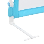 Sponde Letto di Sicurezza per Bambini Blu 120x42cm Poliestere