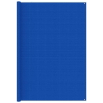 Tappeto da Tenda 250x600 cm Blu in HDPE