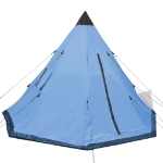 Tenda per 4 persone blu