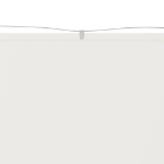 Paravento Verticale Bianco 100x420 cm Tessuto Oxford