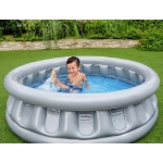 Bestway Piscina Space Ship Rotonda 152x43 cm Argento