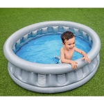 Bestway Piscina Space Ship Rotonda 152x43 cm Argento