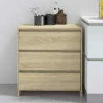 Credenza Rovere Sonoma 70x41x75 cm in Truciolato