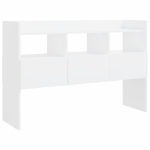 Credenza Bianca 105x30x70 cm in Truciolato