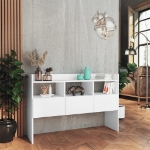 Credenza Bianca 105x30x70 cm in Truciolato