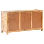 Credenza 151x40x75 cm in Legno Grezzo di Acacia