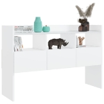 Credenza Bianca 105x30x70 cm in Truciolato