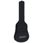 Custodia per Chitarra Classica 4/4 Nera 100x37 cm in Tessuto