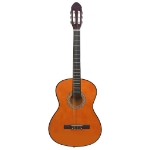 Chitarra Classica per Principianti Nera 4/4 39" in Tiglio