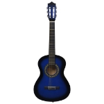 Chitarra Classica Principianti e Bambini con Custodia Blu 1/2 34"