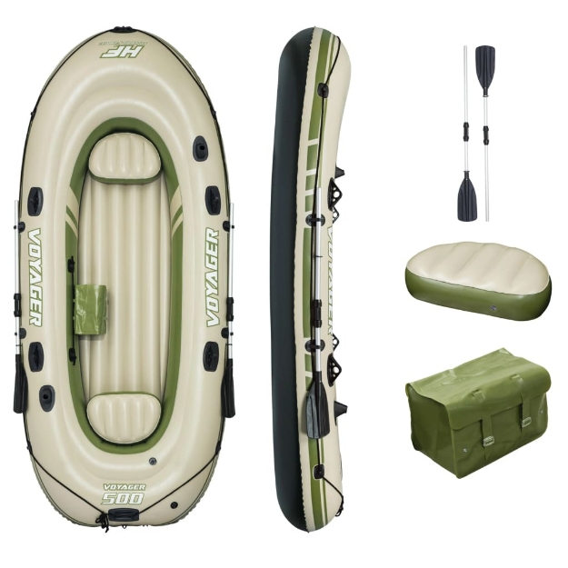 Bestway Gommone Gonfiabile Hyrdro Force Voyager 500 348x141 cm