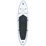 Set Tavola da SUP e Surf Gonfiabile Blu e Bianco