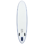 Set Tavola da SUP e Surf Gonfiabile Blu e Bianco