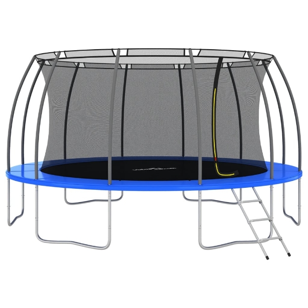 Set Trampolino Rotondo 488x90 cm 150 kg