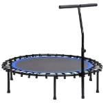 Trampolino da Fitness con Manico e Tappetino di Sicurezza 122cm