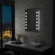 Specchio da Parete a LED per Bagno 60x80 cm
