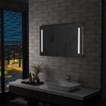 Specchio da Parete a LED per Bagno 100x60 cm