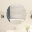 Specchio Senza Cornice Rotondo 80 cm in Vetro