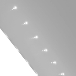 Specchio da bagno 100 x 60 cm( L x H) con luci led