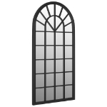 Specchio Nero 90x45 cm Ferro per Uso Interno