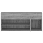 Scarpiera Grigio Sonoma 105x30x45 cm in Legno Multistrato