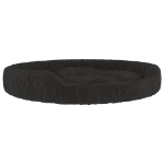 Lettino per Cani Nero 70x55x23 cm in Peluche