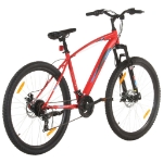 Mountain Bike 21 Speed 29" Ruote 48 cm Rosso