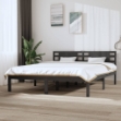 Giroletto Grigio in Legno Massello di Pino 160x200 cm