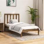Giroletto Miele in Legno Massello 75x190 cm 2FT6 Small Single